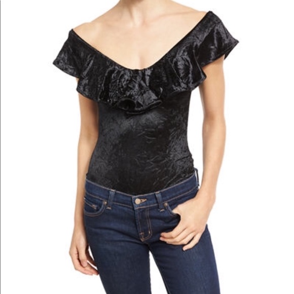 Neiman Marcus Little Black Bodysuit Gray Bodysuit - Picture 1 of 4